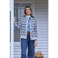 WoolOvers Women's Sheep Cardigan | Size: Large