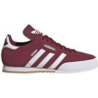 Samba Men's Suede Trainers in Burgundy | Size: 7.5