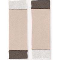 Turtle Doves Women's Cashmere Wrist Warmers in Cream
