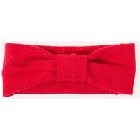 Turtle Doves Women's Cashmere Headband in Red