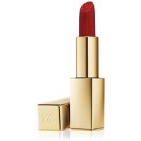 Este Lauder Women's Pure Color Matte Lipstick in Red Ego