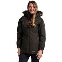Trespass Women's Celebrity Insulated Longer Length Parka Jacket in Dark Red | Size: 3XL