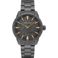 Police Men's PEWJG2202902 45mm Quartz Watch in Black