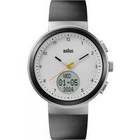 Braun Men's BN0299PWHBKG 45mm Quartz Watch in Black