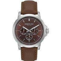 Kenneth Cole Men's KC50689004 Modern 44mm Quartz Watch in Brown