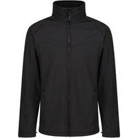 Regatta Professional Men's Wind Resistant Fleece Jacket in True Black | Size: 4XL