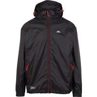 Trespass Men's Qikpac X Packaway Jacket in Black | Size: Medium