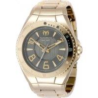 TechnoMarine Men's TM-226006 Lusso Mare 44mm Quartz Watch in Gold