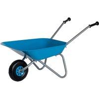 Rolly Childern's Blue Metal Wheelbarrow | Size: 1 Pack