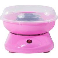 HOMCOM Cotton Candy Machine Electric Gadgetry Floss Sugar Equipment in Pink