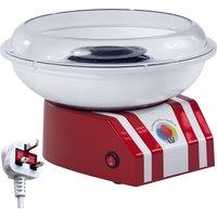 HOMCOM Professional Cotton Floss Machine Candy Maker Making Electric Sugar in Red