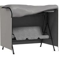 OUTSUNNY Garden Furniture Protector Patio Swing Chair Cover in Light Grey