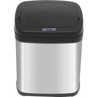 HOMCOM Stainless Steel Automatic Sensor Dustbin Kitchen Waste Bin Rubbish in Silver