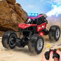 NIVOR 23cm two wheel drive alloy climbing Remote Control Cars in Red
