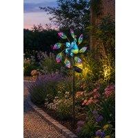 ExtraStar Solar Peacock Windmill Garden Light