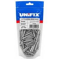 Unifix Bright Cut Flooring Brad Nails 65mm 1kg - Box of 5 in Grey