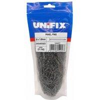 Unifix Sherardised Panel Pins 30 x 1.60mm - 1kg Box of 5 in Dark Grey