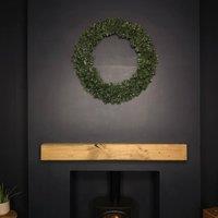 Samuel Alexander 90cm Plain Green Artificial Imperial Pine Hanging Christmas Wreath