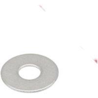 Securpak Zinc Plated Penny Washers (Pack of 6) in Silver