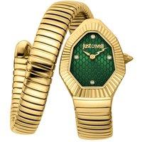Just Cavalli Women's Snake 316L Stainless Steel Watch in Gold