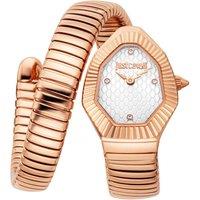 Just Cavalli Women's Snake 316L Stainless Steel Watch in Rose Gold
