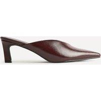 Linzi Women's Delta Burgundy Mule Heels | Size: 3-Standard Fit