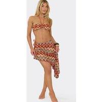 EGO Women's Mini Bikini Set in Coral | Size: Small