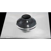 McAlpine Slate with Aluminium Base Measurement 18" 18" for Pipe Size 3" RS4 in Silver