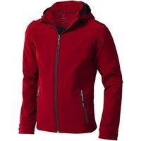 Elevate Men's Langley Softshell Jacket in Red | Size: 3XL