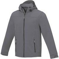 Elevate Men's Langley Softshell Jacket in Grey | Size: 3XL