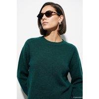 Dilvin Women's Knit Sweater in Bottle Green