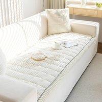 YnysTec Plush Pet Sofa Bed Cover Thick Soft Non Slip Furniture Protector in White | Size: 60 cm x 90 cm
