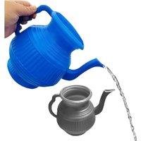 BARGAINS-GALORE Pack Of 2 Watering Jug Lota Bodna Toilet Wash Buckets Bathroom Bidet