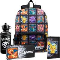 Pokemon Card Backpack 4 Piece Set