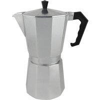Cafe Ole Aluminium Espresso Coffee Maker, 480ml, Gas Hob Only in Silver | Size: 1 Pack