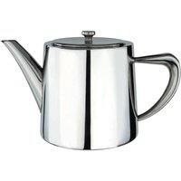 Cafe Ole Derwent Teapot, 1360ml, 48oz, 6-7 Mugs, Stainless Steel in Silver | Size: 1 Pack