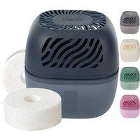 Clayr 1000ml Dehumidifier Anti Spill Cap & 2 Calcium Chloride Tabs Navy