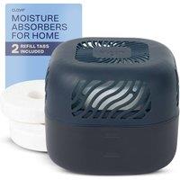 Clayr 500ml Refillable Dehumidifier with Calcium Chloride Tab Navy