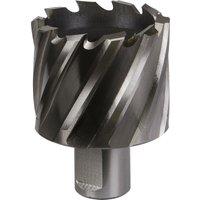 Loops 46mm x 25mm Depth Rotabor Cutter - M2 Steel Annular Metal Core Drill 19mm Shank in Metallics
