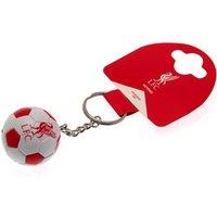 Liverpool FC Football Keyring in White