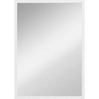 AKA 70 x 50 cm Wall-Mounted Mirror, White