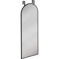 AKA 40 x 110 cm Full-Length Arched Mirror, Adjustable Hooks, Black