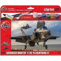 Airfix Starter Set Lockheed Martin F 35B Lightning II 1:72 Model Kit