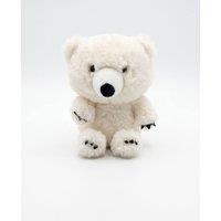 Deyongs Heatable Soft Toy Nova the Polar Bear Cozy Time Little Big Heads in Cream