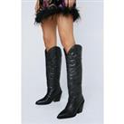Premium Leather Knee High Cow Boy Boot