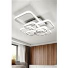 Contemporary LED Energy-efficient Semi Flush Ceiling Light