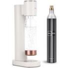 LAICA Sparkling Water Maker, Variable Manual Fizz, With 1 x CO2 Cylinder