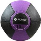 Pure2improve Medicine Ball With Handles - 10kg
