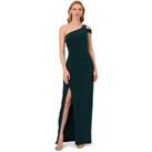 One Shoulder Jersey Gown