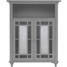 Bathroom Windsor Double Door Free Standing Cabinet Grey